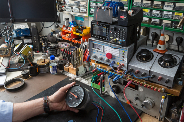 Geschwindigkeitsanzeigentest – Tachoüberholung