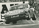 Gesprungen wurde auch in Spa - Harald Grohs in der Eau Rouge im Jahr 1986 im Porsche 944 Cup - "es ging leider nicht voll ..."