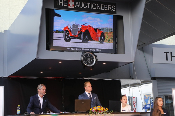Gesucht wird nun ein Käufer für den Singer Nine Le Mans von 1933 - Versteigerung der Oldtimer Galerie Toffen am 14. Oktober 2023