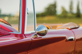 Ghia (Plymouth) Asimmetrica (1961) - strömungsgünstiger Rückspiegel