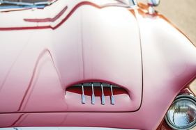 Ghia (Plymouth) Asimmetrica (1961) - verzierter Lufteinlass auf der Motorhaube