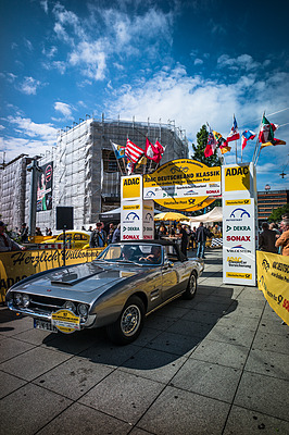 Ghia-Spezialkarosserie am Start der ADAC Deutschland Klassik 2013
