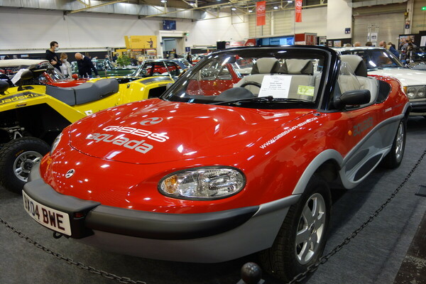 Gibbs Aquada (2004) – Amphibienfahrzeug mit Land-Rover-V6 – Essen Motor Show 2021