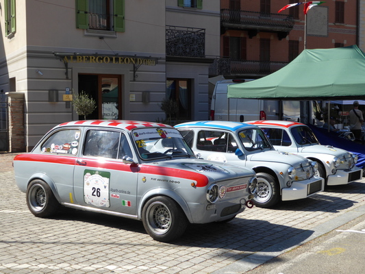 Giftzwerge aus dem Haus Abarth - Eindrücke vom Bergrennen Vernasca Silver Flag 2018