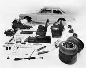 Gilbern Genie (1968) - In Einzelteilen