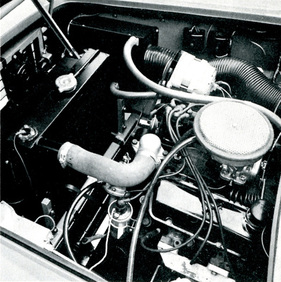 Gilbern Genie (1969) - Blick unter die Motorhaube