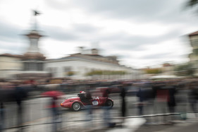 Gilco Mariani Fiat 1100 Siluro (1948) - an der Mille Miglia 2019 Gilco Mariani Fiat 1100 Siluro (1948) - an der Mille Miglia 2019