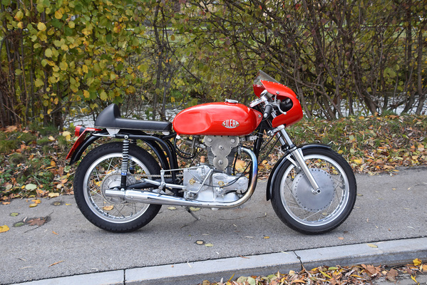 Bild: Gilera 500 Saturno Bialbero (1956) - als Lot 124 an der Versteigerung der Oldtimer Galerie in Gstaad am 29. Dezember 2019