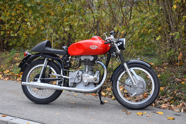 Bild: Gilera 500 Saturno Piuma (1956) - als Lot 125 an der Versteigerung der Oldtimer Galerie in Gstaad am 29. Dezember 2019