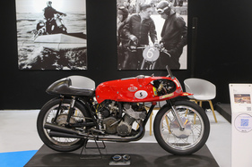 Gilera racing motorcycle - Rétromobile Paris 2024