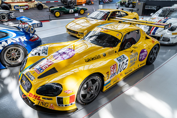 Image: Gillet Vertigo Streiff GT (2005) - Special exhibition "In the Spotlight: Circuit de Spa-Francorchamps - 100 Years" at Autoworld in Brussels