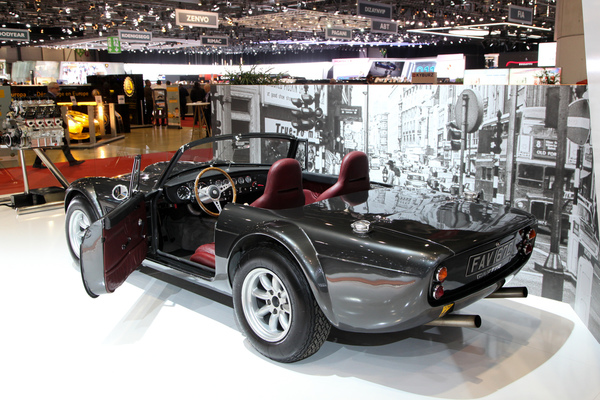 Ginetta G10 (1965) - die Türe konnte nicht mehr geschlossen werden - Genfer Automobilsalon 2019