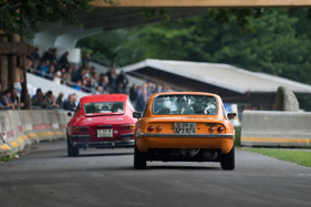 Ginetta G15 (1973) am Oldtimer GP Brugger Schachen 2019 - Starterfeld 1 «Oldtimer und Sportwagen»