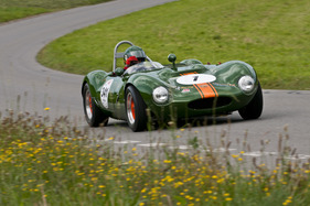 Ginetta G4 IRS (1963) mit Startnummer 341 an der 5. Bergprüfung Altbüron 2011