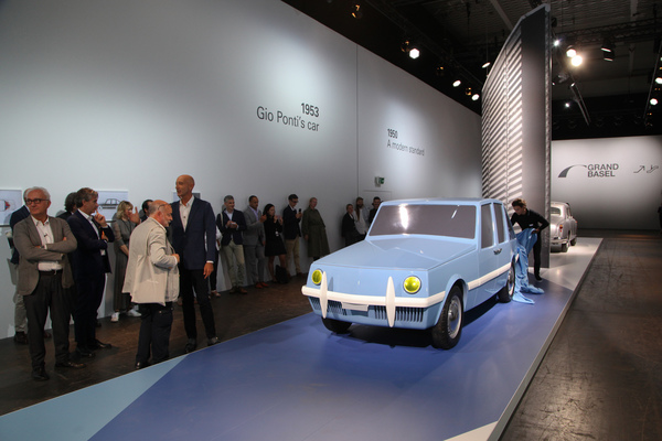 Gio Pontis "Auto" enthüllt, erstmalls in Originalgrösse zu sehen - Grand Basel 2018
