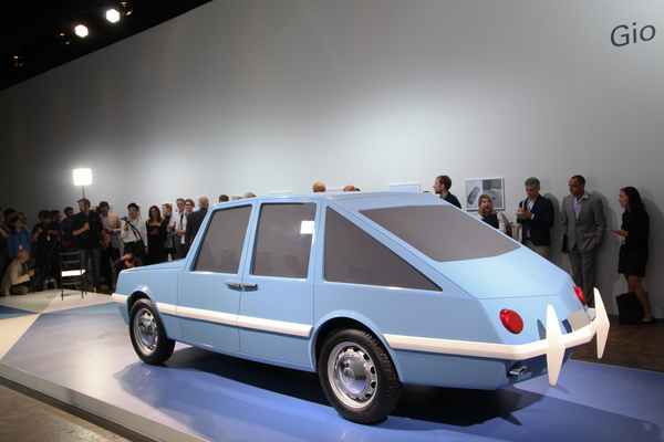 Gio Pontis Auto hat etwas vom Renault 16, der rund 12 Jahre später entstand - Grand Basel 2018