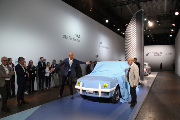 Gio Pontis Entwurf wird estmals im Massstab 1 zu 1 gezeigt - Grand Basel 2018