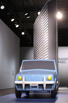 Gio Pontis Linea Diamante Auto in Originalgrösse - Grand Basel 2018