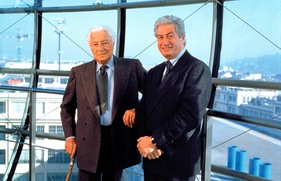 Giorgetto Giugiaro zusammen mit Agnelli