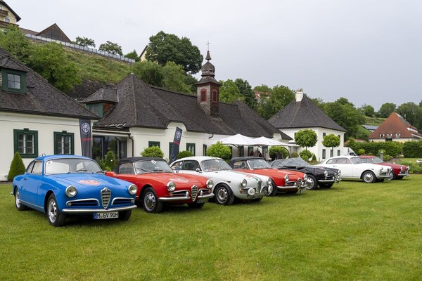 Giuliettas und Giulias als Coupés und Cabriolets - Alfa Classic Wachau 2024