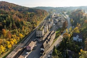 Givaudan-Areal in Kempttal, die ehemalige Maggi-Fabrik als Basis für die nächste Motorworld-Niederlassung Givaudan-Areal in Kempttal, die ehemalige Maggi-Fabrik als Basis für die nächste Motorworld-Niederlassung