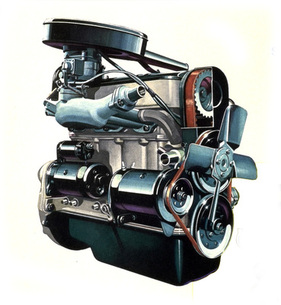 Glas 1204 (1964) - der Vierzylindermotor