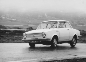 Glas 1204 TS (1965) – besonders bei Nässe sehr leicht mit dem Gaspedal zu lenken