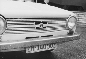 Glas 1204 TS (1965) – die etwas kastig geratene Front Glas 1204 TS (1965) – die etwas kastig geratene Front