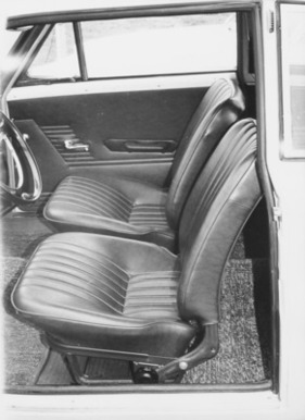 Glas 1204 TS (1965) – hübsche, aber straff gepolsterte Sitze