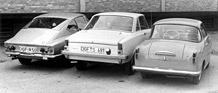 Glas 1300 GT, 1204 und Goggomobil Coupé (1963) - Die drei Glas-Coupés im Laufe der Jahre