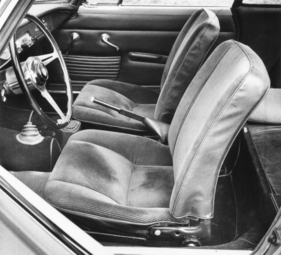Glas 1300 GT (1963) - Internationale Automobilausstellung (IAA) in Frankfurt 1963 - Interieur des Frua-Coupé