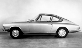Glas 1300 GT (1963) - das schöne Coupé im Profil - Silhouette