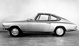 Glas 1300 GT (1963) - das schöne Coupé im Profil - Silhouette