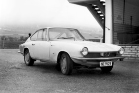 Glas 1300 GT (1965) - verschmutzt steht er da, der Testwagen