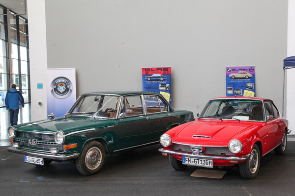 Bild Glas 1300 GT (1966) - damals DM 11'600 teuer, 85 PS für 830 kg Leergewicht - Motorworld Classics Bodensee 2022