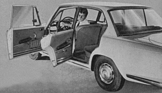 Glas 1500 (1964) - Nur als Viertürer gibt es den Glas 1500 und man sieht es ihm gleich an, dass er gleich so entworfen wurde. Alle Türen sind breit und öffnen sich in weiten Winkeln.