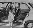 Glas 1500 (1964) - Vier Ausstellfenster durch Drehknopf verstellbar. Alle Türscheiben voll versenkbar. Der Einschnitt der rückwärtigen Türen wirkt allerdings etwas verspielt.
