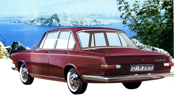 Glas 1700 (1964) – Abbildung aus dem Verkaufsprospekt