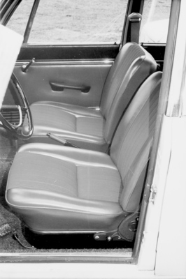 Glas 1700 (1965) – Einzelsitze