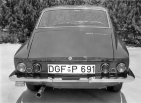 Glas 1700 GT (1965) - im grossen Kofferraum fanden handelsübliche Gepäckstücke Platz