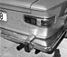 Glas 2600 V8 (1965) - Detailelemente am Heck (© Archiv Automobil Revue) Glas 2600 V8 (1965) - Detailelemente am Heck (© Archiv Automobil Revue)