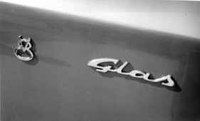 Glas 2600 V8 (1965) - der Schriftzug und der Hinweis auf den Motor