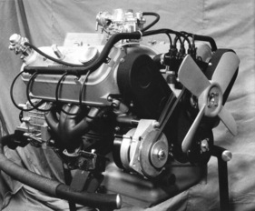 Glas 2600 V8 (1965) - der V8-Motor