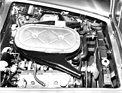 Glas 2600 V8 (1967) - v-förmig hängende Ventile, obenliegende Nockenwellen und drei Fallstromvergaser sind gut für 150 DIN-PS - Genfer Autosalon 1967
