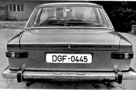 Glas 2600 V8 Coupé (1965) - Von Pietro Frua bildschön gestaltetes Heck