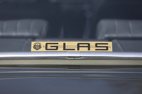 Glas 3000 V8 Coupé (1968) - Glas-Aufkleber an der Heckscheibe
