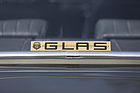 Glas 3000 V8 Coupé (1968) - Glas-Aufkleber an der Heckscheibe