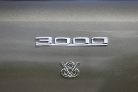 Glas 3000 V8 Coupé (1968) - Hinweis auf den V8-Motor mit drei Litern Hubraum