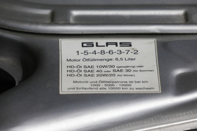Glas 3000 V8 Coupé (1968) - Hinweise für den Ölinhalt