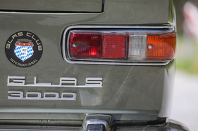 Glas 3000 V8 Coupé (1968) - die Heckleuchten wurden so auch beim Glas 1700 verwendet